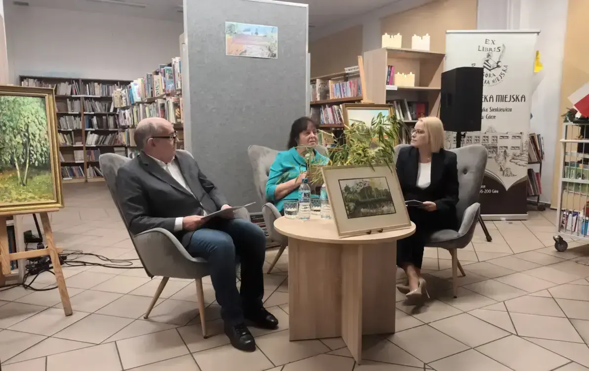 Zdjęcie do WIECZ&Oacute;R POETYCKI I WYSTAWA MALARSKA JANINY GOŹDZIEWICZ